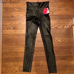 NWT Spanx faux leather leggings